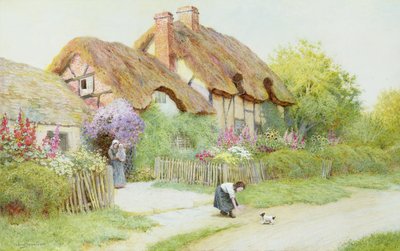 Making Friends by Arthur Claude Strachan